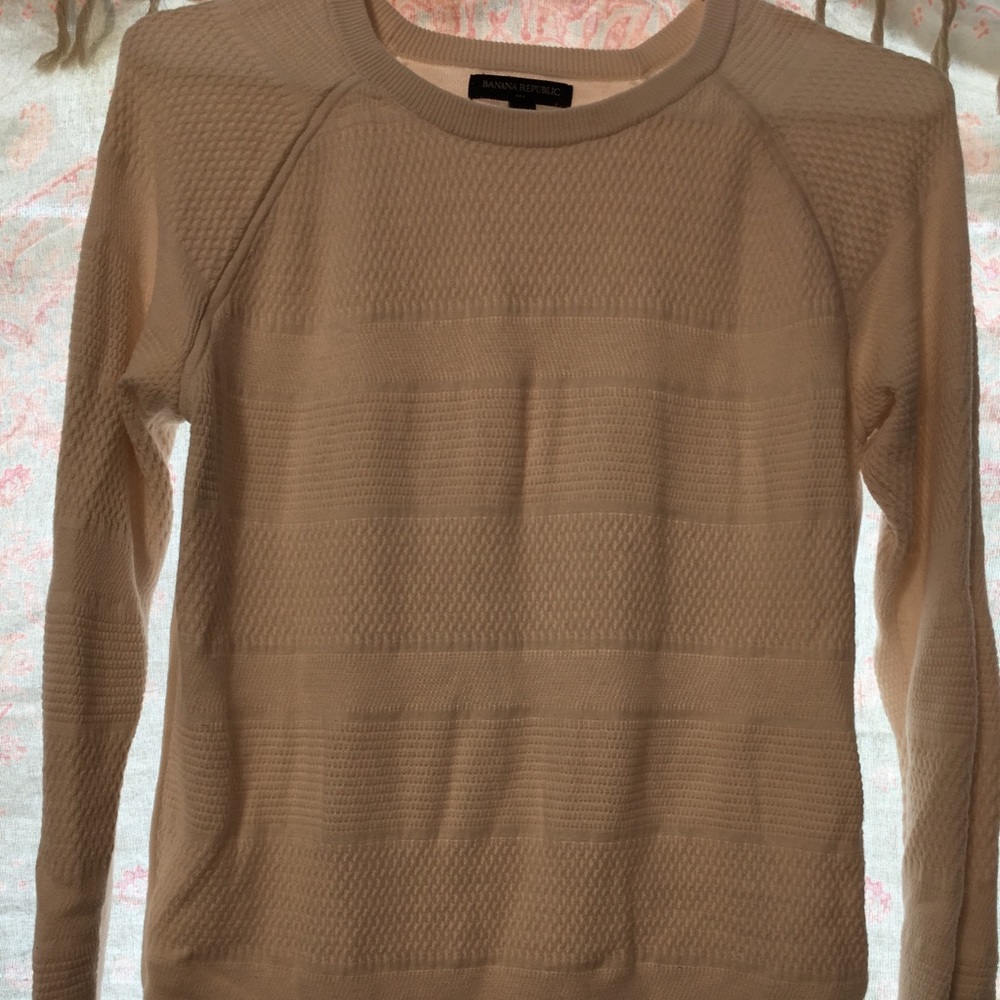 Cream sweater